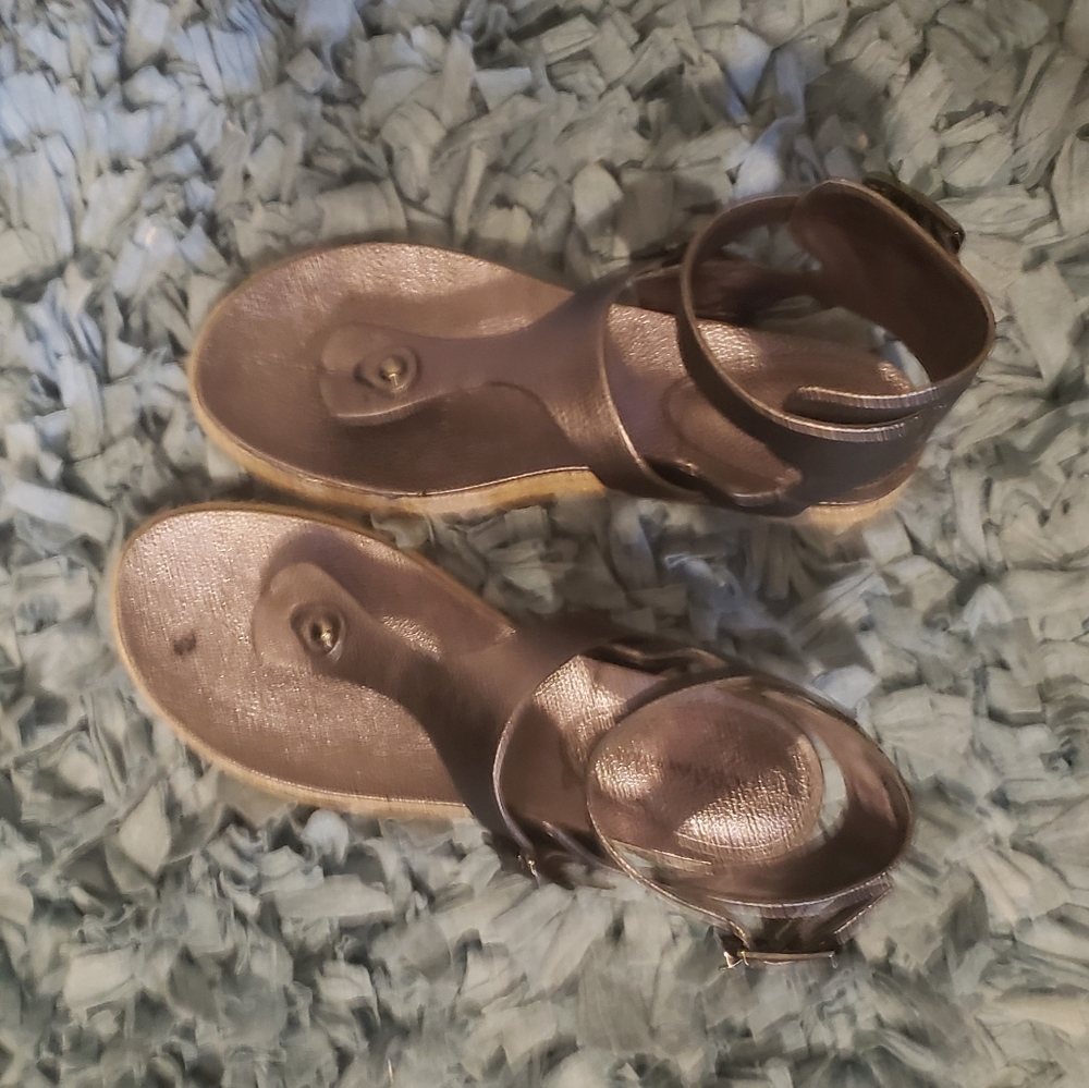 BCBG  Pewter Sandals